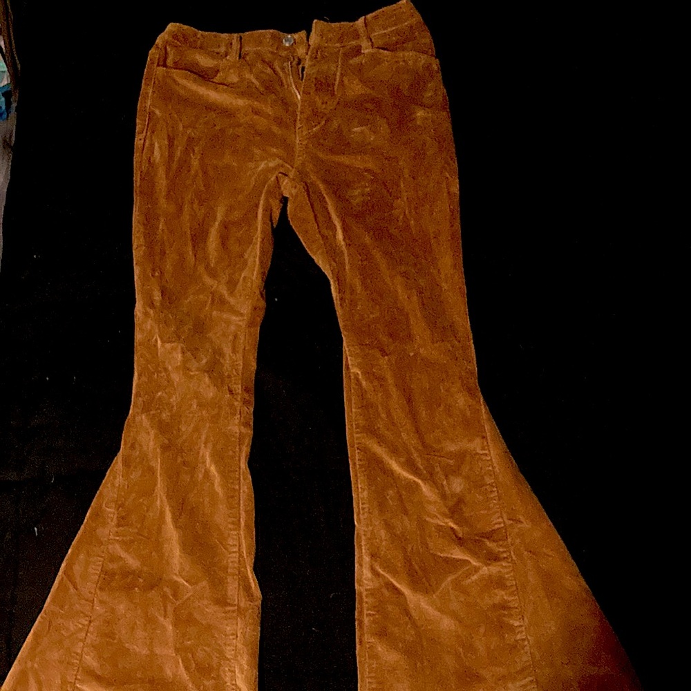 Brown flare jeans barely worn